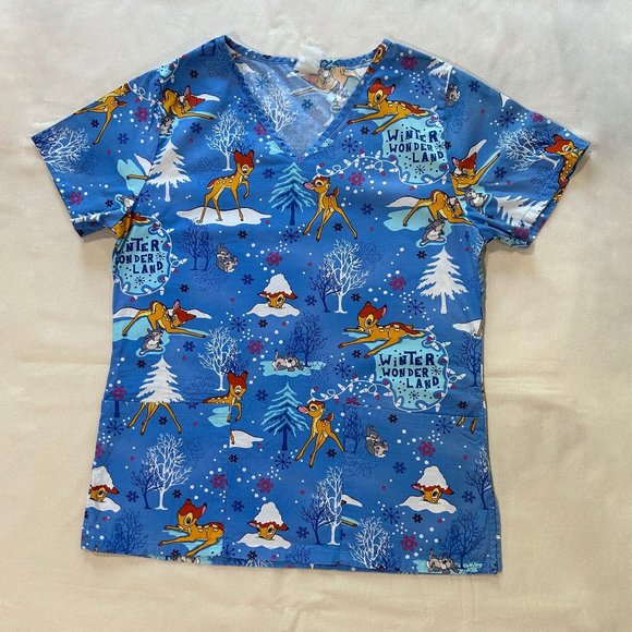 Christmas scrub top - Picture 1 of 2